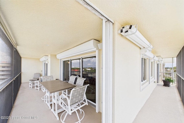 732 Bayside Dr Unit 501, Cape Canaveral, FL 32920 - view of patio with a wall unit AC
