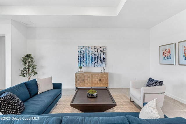 1342 Great Belt Cir, Melbourne, FL 32940 - living room with baseboards