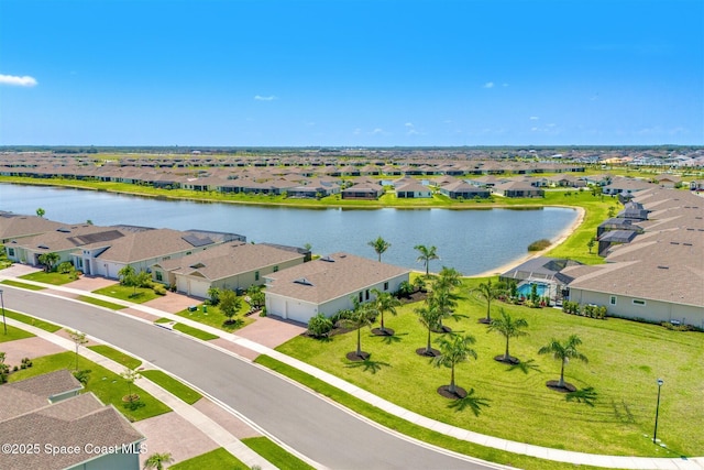 1342 Great Belt Cir, Melbourne, FL 32940 - aerial perspective of suburban area with a large body of water