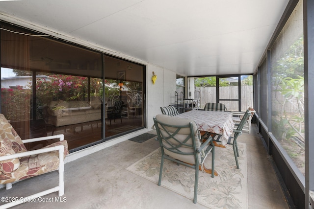225 Chalet Ave, Indialantic, FL 32903 - view of sunroom / solarium