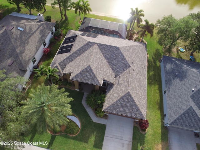679 Sheridan Woods Dr, Melbourne, FL 32904 - view from above of property
