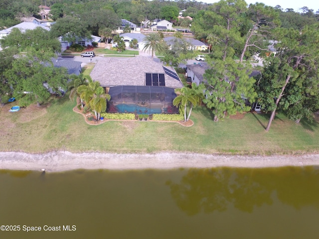 679 Sheridan Woods Dr, Melbourne, FL 32904 - aerial view of residential area featuring a nearby body of water