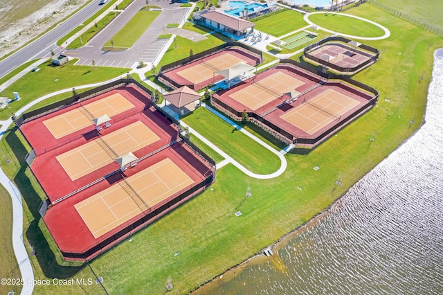 3631 Stabane Pl, Melbourne, FL 32940 - bird's eye view of a large body of water