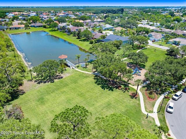 178 Cove Loop Dr, Merritt Island, FL 32953 - drone / aerial view of a large body of water