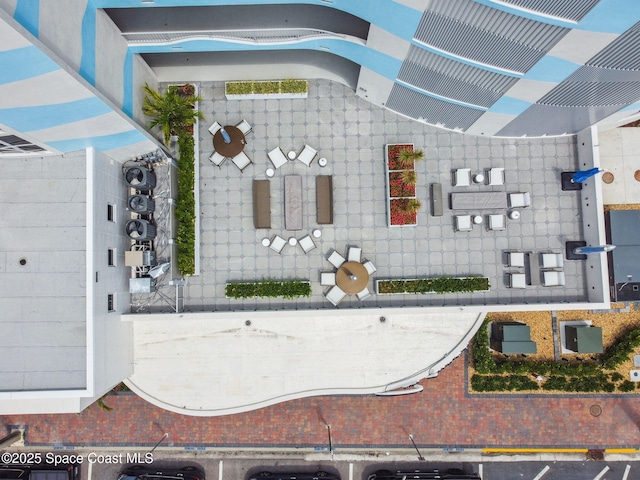 aerial view