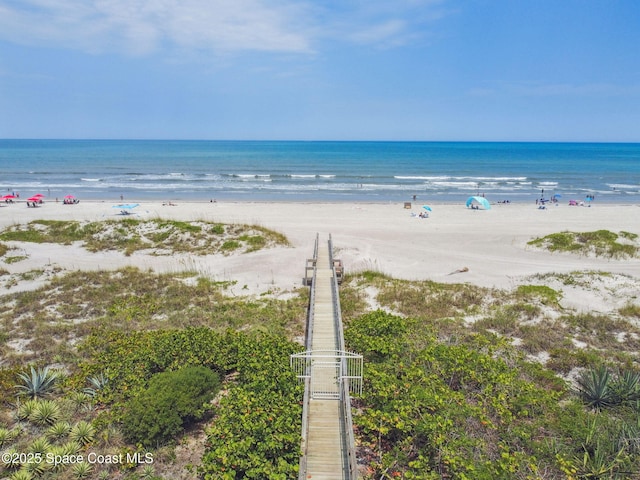 water view with nearby beach