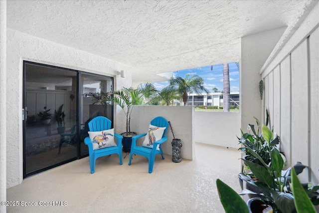 2203 Atlantic St Unit 715, Melbourne Beach, FL 32951 - view of patio / terrace featuring a balcony