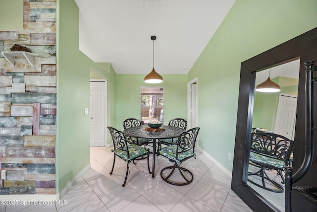 644 Sheridan Woods Dr, Melbourne, FL 32904 - dining area featuring baseboards and light tile patterned floors