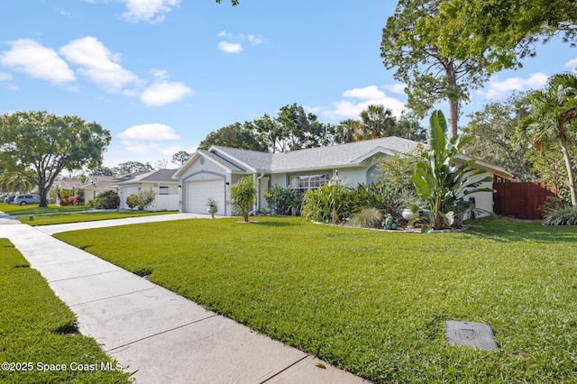 644 Sheridan Woods Dr, Melbourne, FL 32904 - single story home featuring driveway, an attached garage, and stucco siding