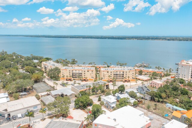 137 Peachtree St, Cocoa, FL 32922 - aerial view of a large body of water