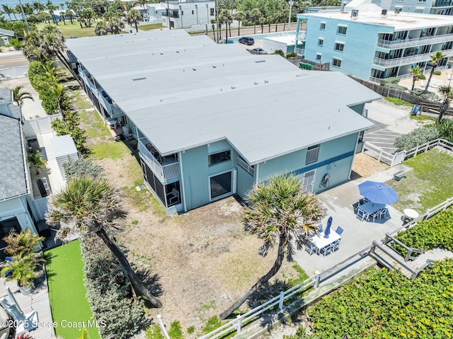 2625 S Atlantic Ave Unit 17, Cocoa Beach, FL 32931 - aerial view of property and surrounding area