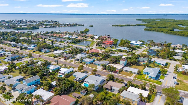 921 S Orlando Ave, Cocoa Beach, FL 32931 - aerial perspective of suburban area featuring a large body of water