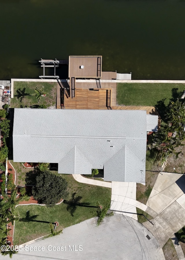 1700 Neptune Dr, Merritt Island, FL 32952 - aerial view of property and surrounding area