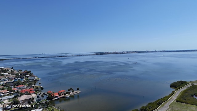 1700 Neptune Dr, Merritt Island, FL 32952 - water view with nearby suburban area