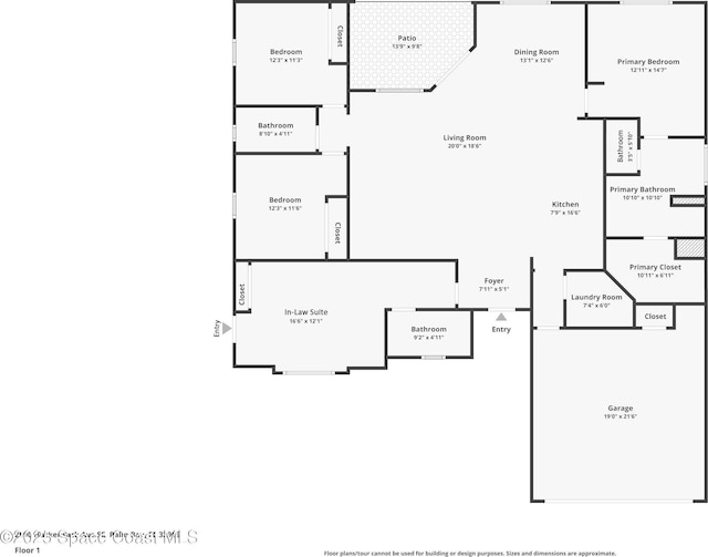 2990 Hackensack Ave SE, Palm Bay, FL 32909 - view of property floor plan