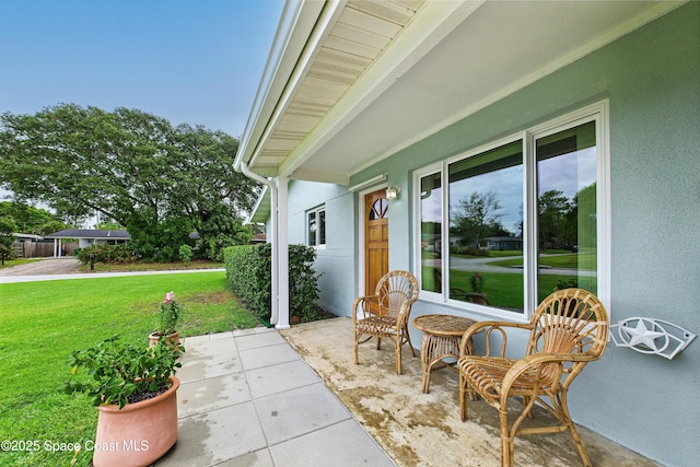 2341 Pawnee Dr, Melbourne, FL 32935 - view of patio / terrace