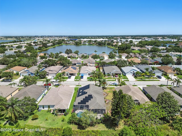 2127 Deercroft Dr, Melbourne, FL 32940 - aerial view of property's location with nearby suburban area and a large body of water
