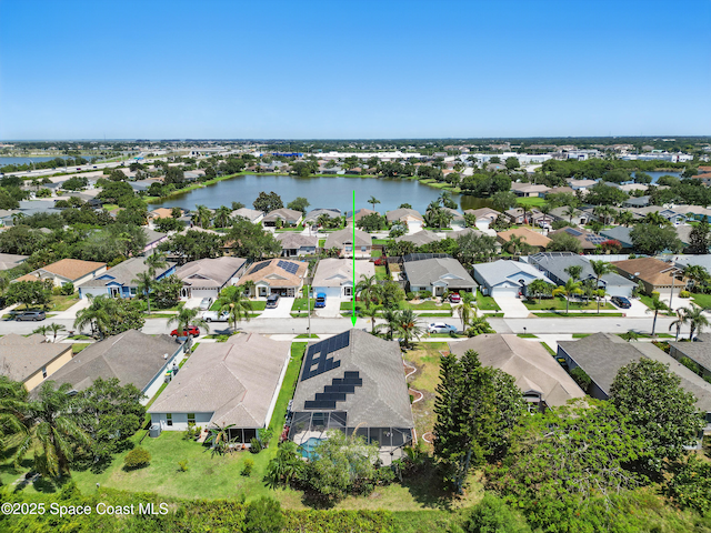 2127 Deercroft Dr, Melbourne, FL 32940 - aerial view of property's location featuring nearby suburban area and a nearby body of water