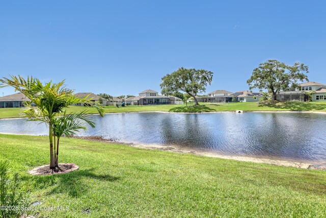 water view featuring nearby suburban area