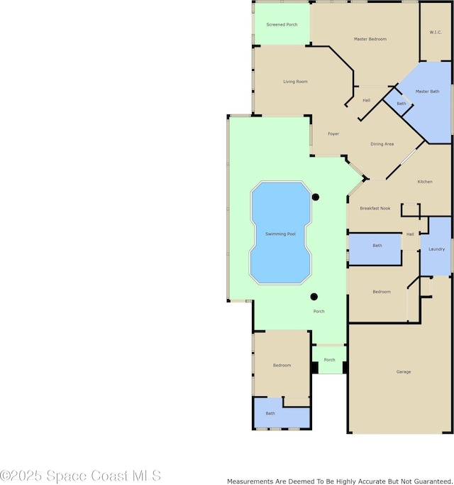 7433 Monterey Ct, Melbourne, FL 32940 - room layout
