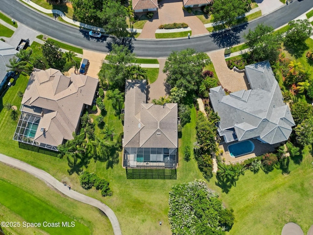 1013 Balmoral Way, Melbourne, FL 32940 - aerial view of a pool