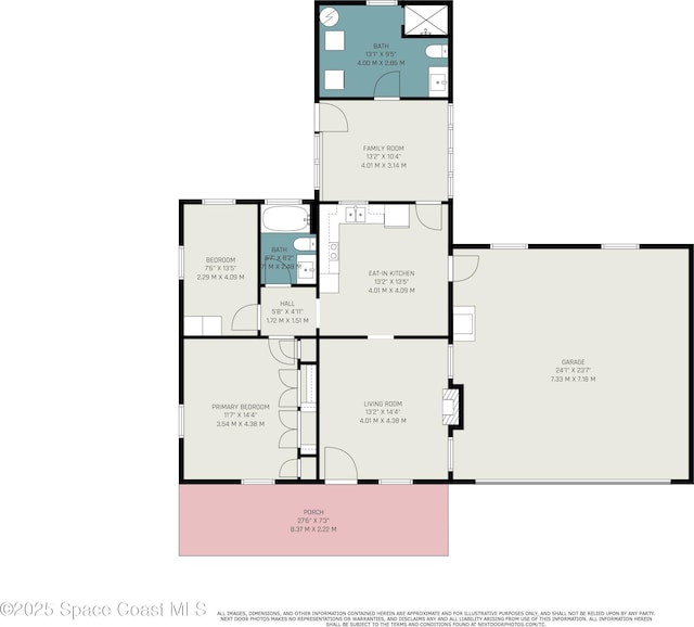 847 W Virginia St, Cocoa, FL 32927 - room layout
