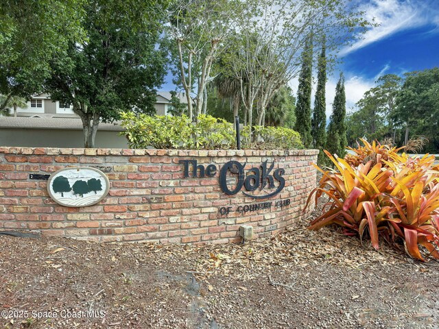 1600 Woodland Dr Unit 4206, Rockledge, FL 32955 - view of community sign