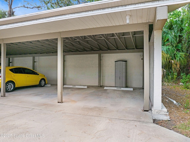 1600 Woodland Dr Unit 4206, Rockledge, FL 32955 - view of covered parking lot