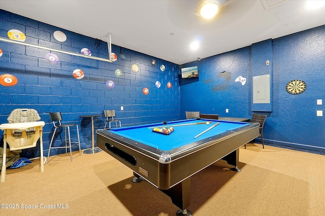 2648 Daulby St, Kissimmee, FL 34747 - playroom featuring carpet floors and pool table