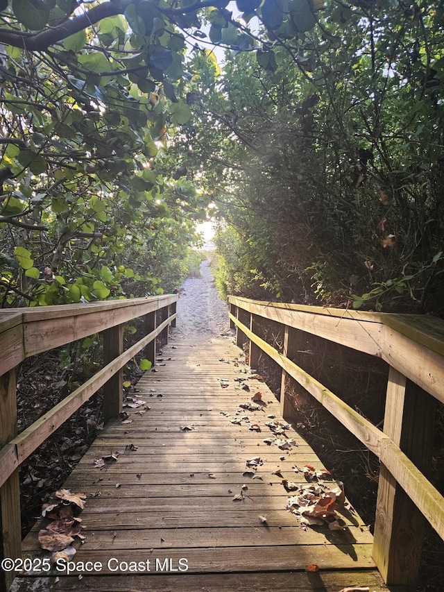 1700 S Atlantic Ave Unit 107, Cocoa Beach, FL 32931 - view of dock area