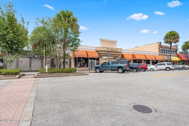 view of commercial property