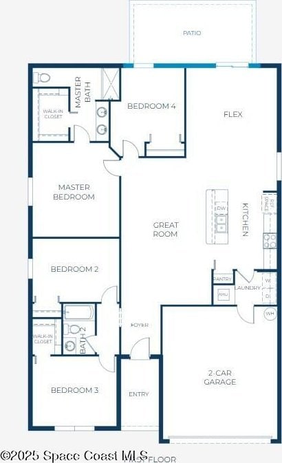 769 Olivia St SW, Palm Bay, FL 32908 - room layout
