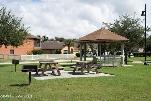 334 Dryden Cir, Cocoa, FL 32926 - surrounding community featuring a gazebo