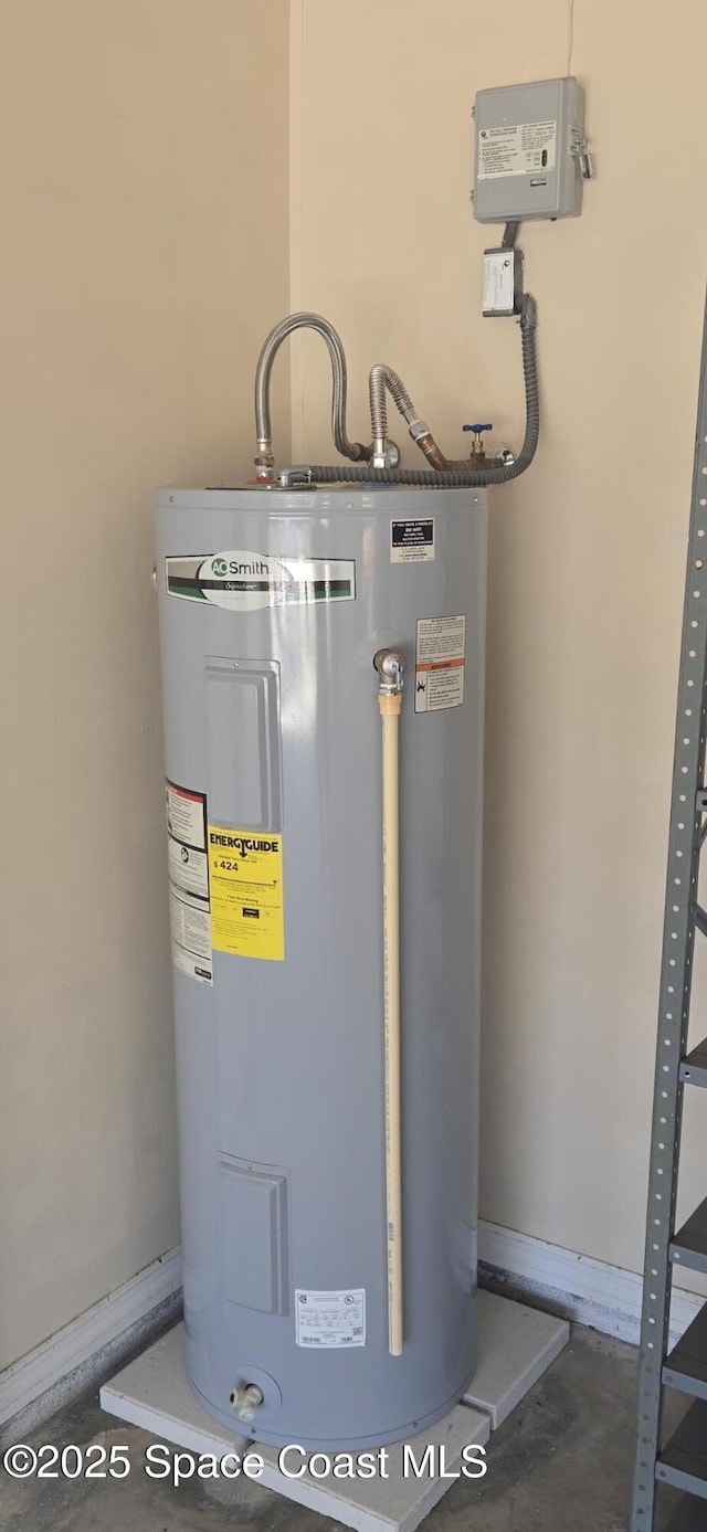 utilities with electric water heater