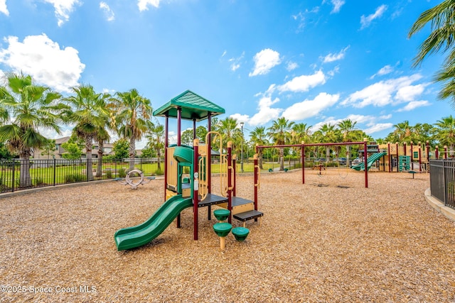 3575 Salt Marsh Cir, West Melbourne, FL 32904 - community play area with fence