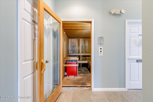 7008 Sevilla Ct Ph 505, Cape Canaveral, FL 32920 - hall featuring light tile patterned floors and baseboards