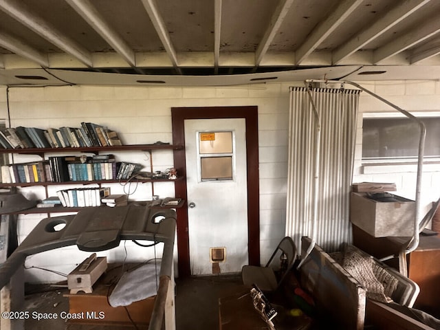 view of misc room