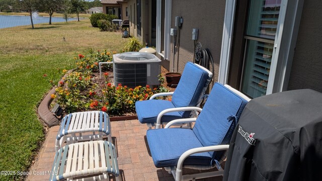 451 Dillard Dr SE, Palm Bay, FL 32909 - view of patio with cooling unit