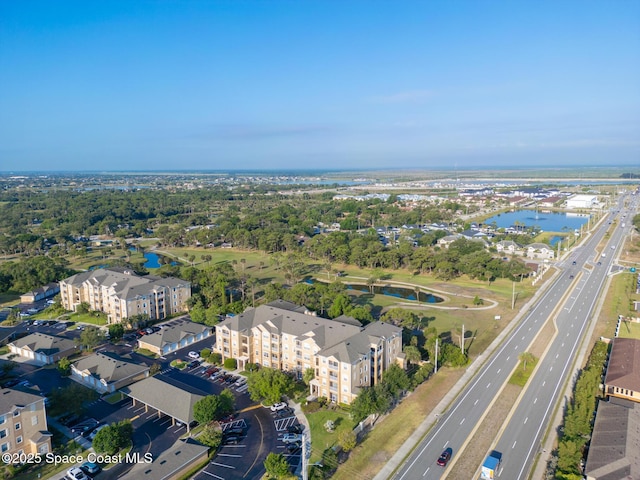 3848 Lexmark Ln Unit 307, Rockledge, FL 32955 - aerial overview of property's location featuring a nearby body of water, apartment complex, and a major roadway