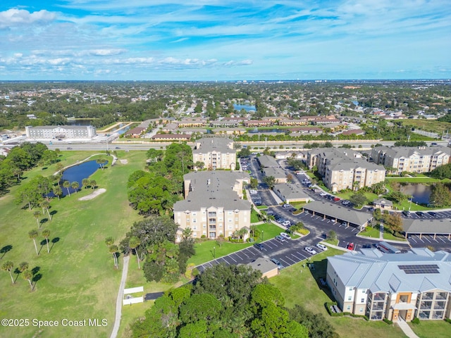3848 Lexmark Ln Unit 307, Rockledge, FL 32955 - aerial view of property's location with a large body of water, apartment complex, and a golf club