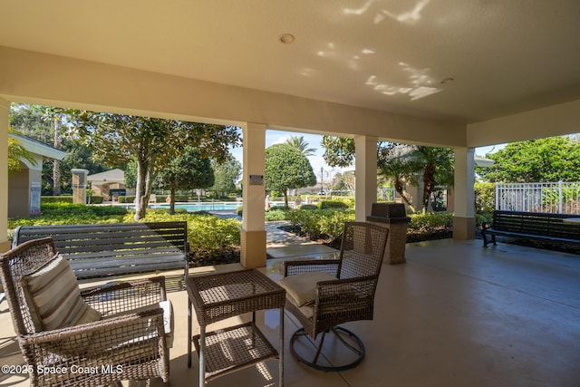 3848 Lexmark Ln Unit 307, Rockledge, FL 32955 - view of sunroom / solarium