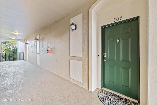3848 Lexmark Ln Unit 307, Rockledge, FL 32955 - property entrance with stucco siding