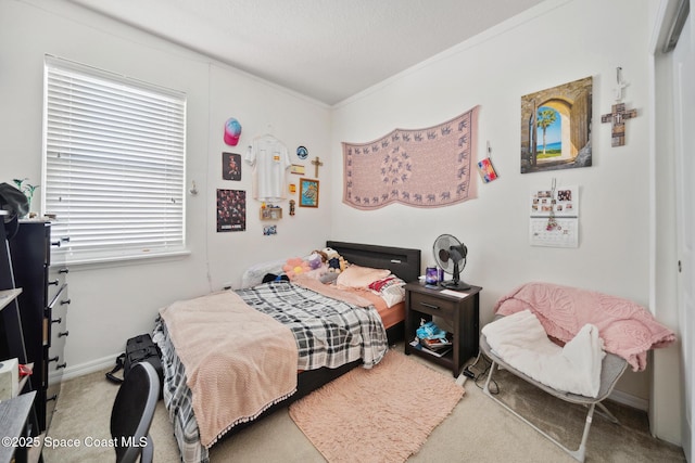 1662 Orsi Pl, West Melbourne, FL 32904 - carpeted bedroom featuring crown molding and baseboards