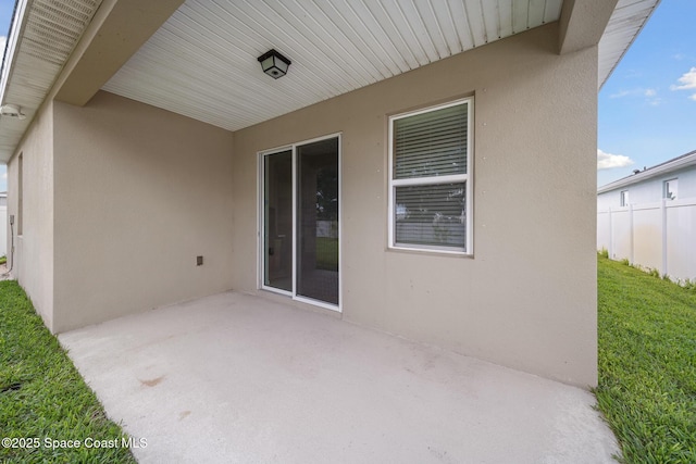1662 Orsi Pl, West Melbourne, FL 32904 - view of patio / terrace with fence