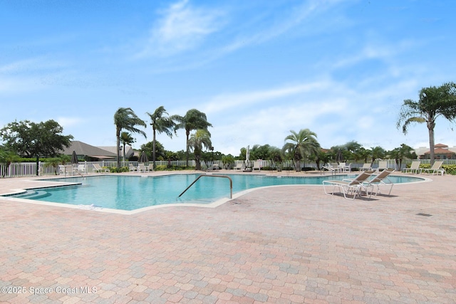 1536 Grand Isle Blvd, Melbourne, FL 32940 - community pool featuring fence and a patio area