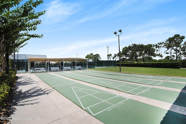 1536 Grand Isle Blvd, Melbourne, FL 32940 - view of home's community with shuffleboard