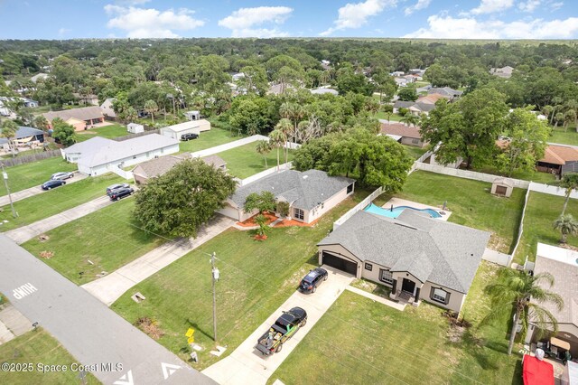 4465 Everglades St, Cocoa, FL 32927 - aerial perspective of suburban area