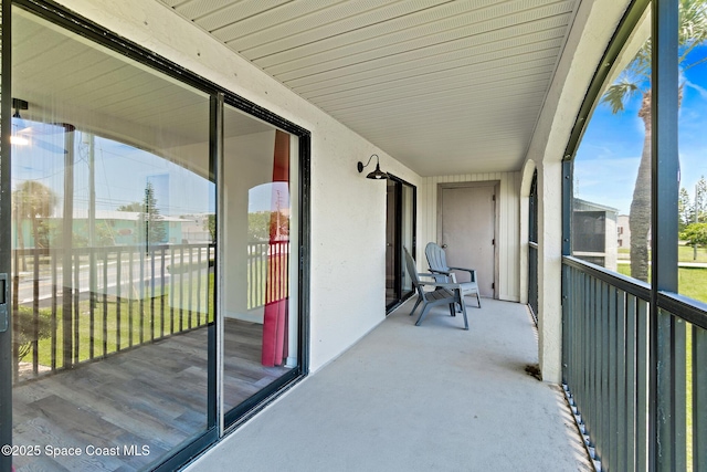 7201 Ridgewood Ave Unit 23, Cape Canaveral, FL 32920 - view of balcony