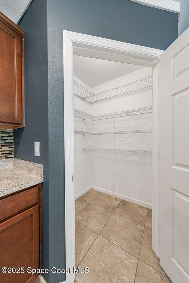 view of pantry