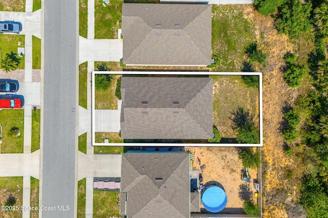 369 Coyote Dr, Cocoa, FL 32927 - view of property location featuring property boundaries highlighted